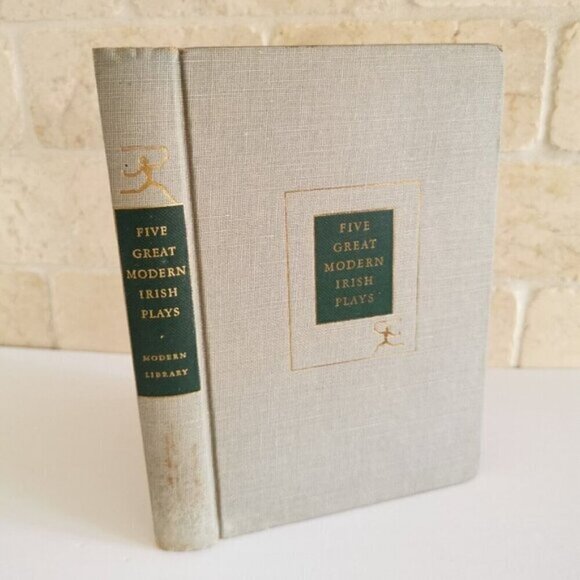 1941 Five Great Modern Irish Plays Book w/DJ Modern Library - Picture 3 of 9
